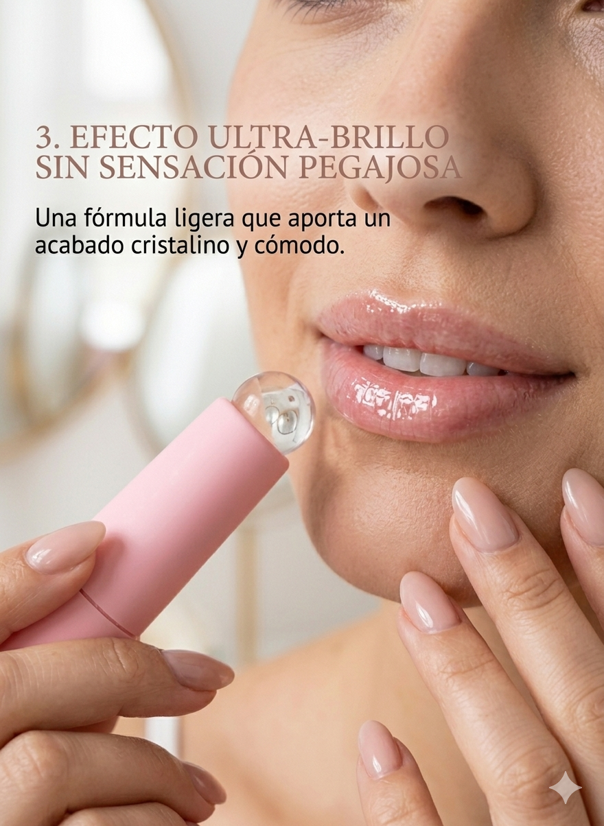 "Tratamiento Voluminizador Crystal Gloss".